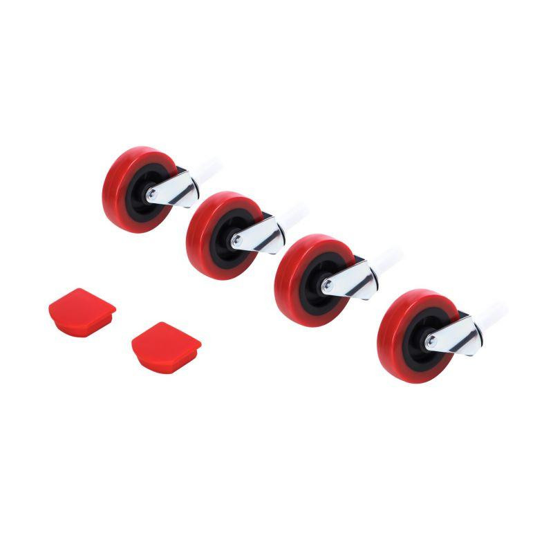 Инструментальная тележка на колесах с пластиковыми полками Kraft&Dele (KD1076) Нововолынск - изображение 7