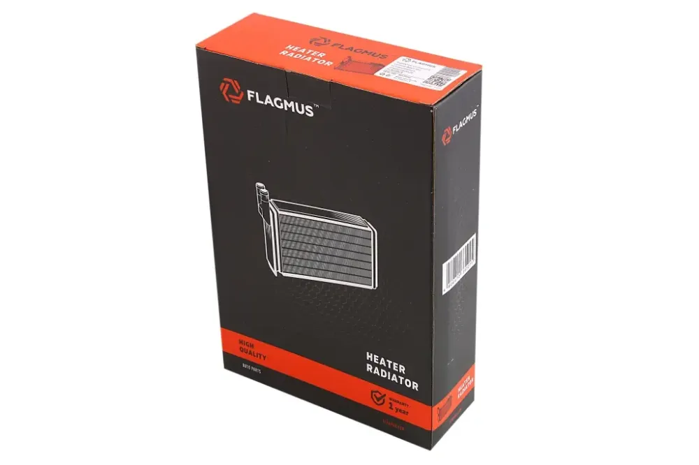 Радиатор отопителя Aveo без кондиц. алюминиево-паяный Flagmus Винница - изображение 3