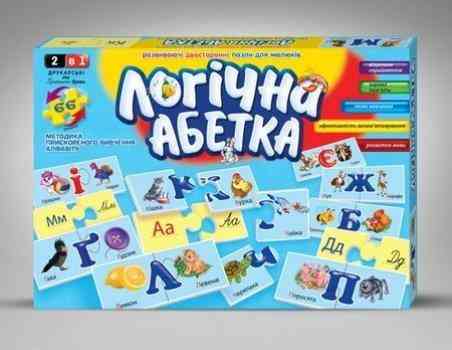 Гра наст. "Логічна абетка" укр. (12), шт Київ