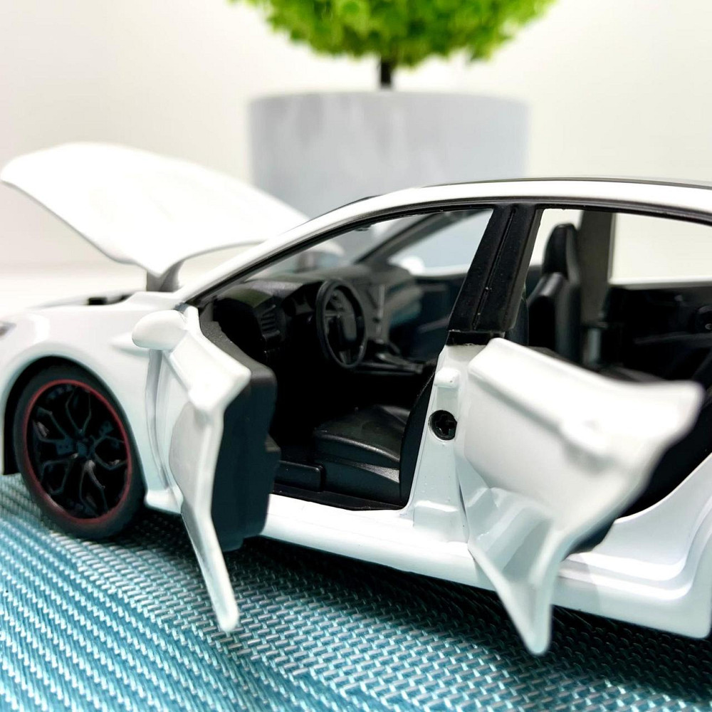 Машина Автосвит Тoyota Camry инерционная открывается дверь капот багажник 20 см Белая (AP-1787) Чернігів - фото 7