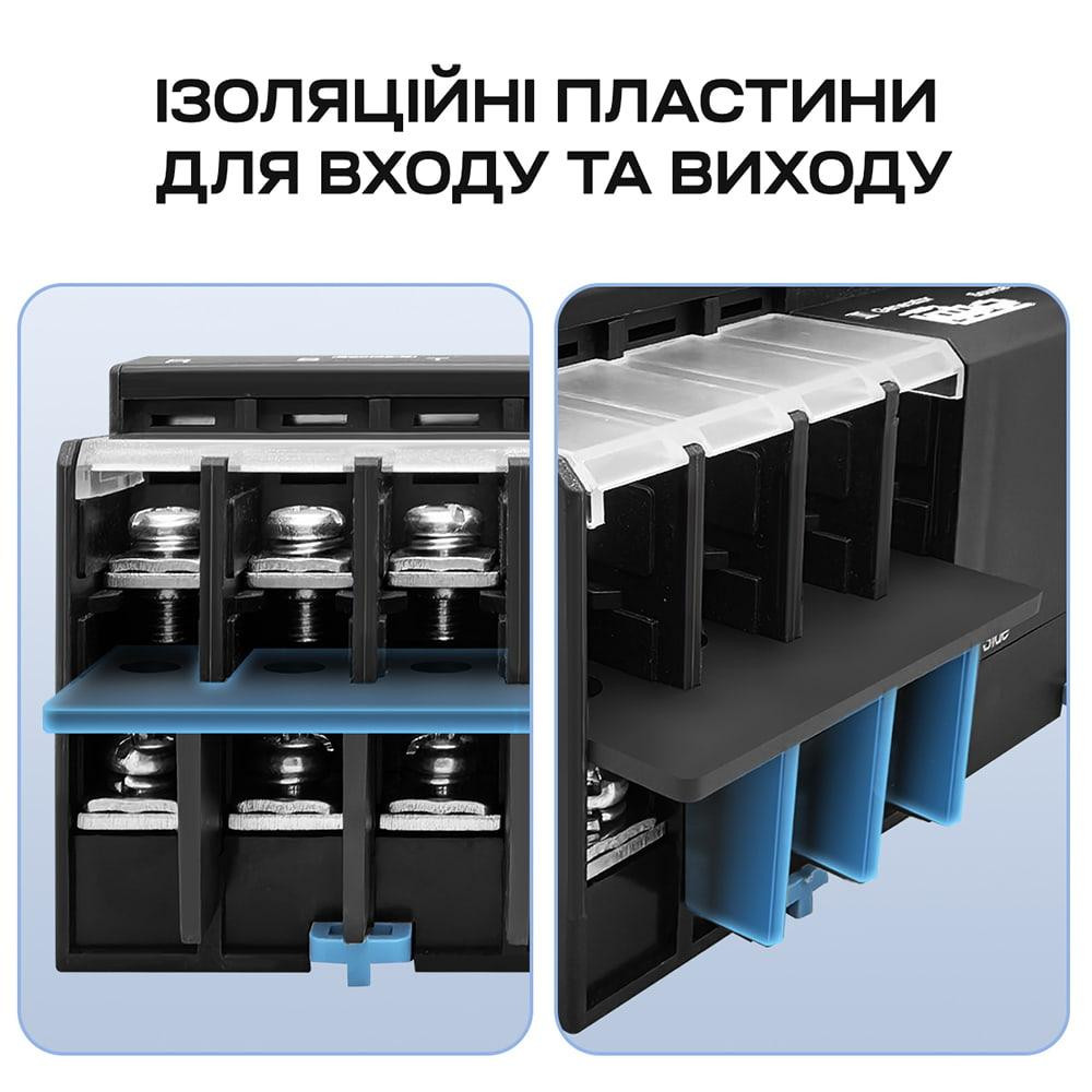 Автоматичний перемикач (АВР) під DIN-рейку TOMZN TOQ7/3P 100A 3 полюси (51-00117) Киев - изображение 7