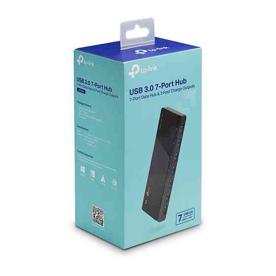 Концентратор USB3.0 TP-Link UH700 Black 7хUSB3.0 Чорний Харків