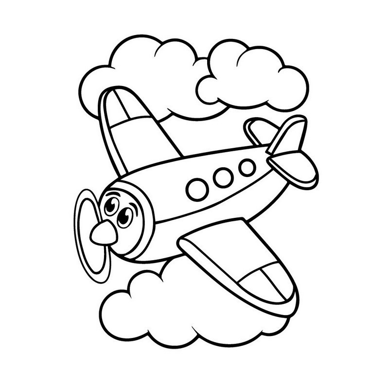 Дитяча розмальовка пальчиковими фарбами "Літачок" 15629-AC 25х25 см Вінниця - фото 2