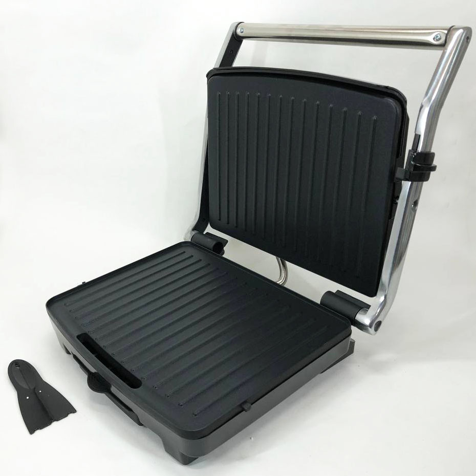 Кухонний гриль для м'яса, Електрогриль настільний для дому, Гриль електричний сендвічниця YT-46 Львів - фото 18