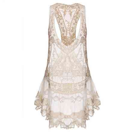 Пляжна накидка майка бежевий Київ