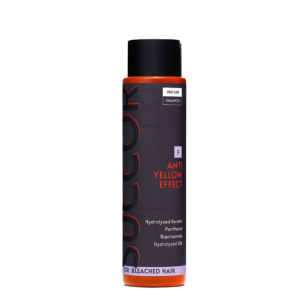 Шампунь від жовтизни для освітленого волосся Anti Yellow Effect Shampoo Succor 400 мл Київ - фото 4