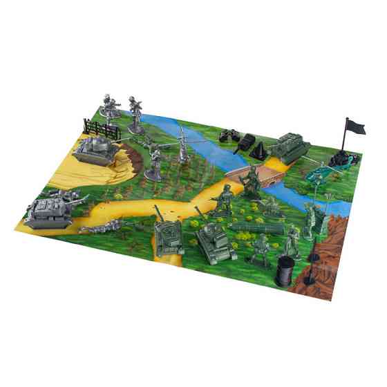 Дитячий ігровий набір солдатиків "Захисник" 1-045, 28 солдатиків Вінниця