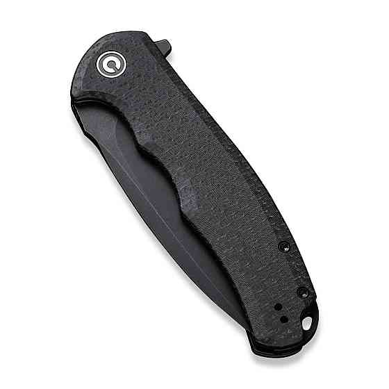 Нож складной туристический Civivi Praxis, (9.5 см) 9Cr18MoV / G10 черный Киев