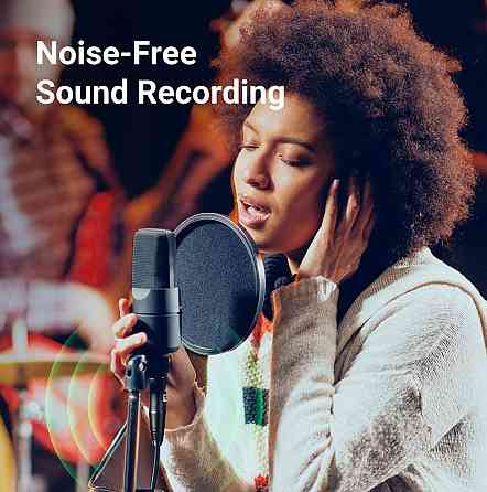 Аудиокабель UGREEN 5м для микрофона, черный Киев