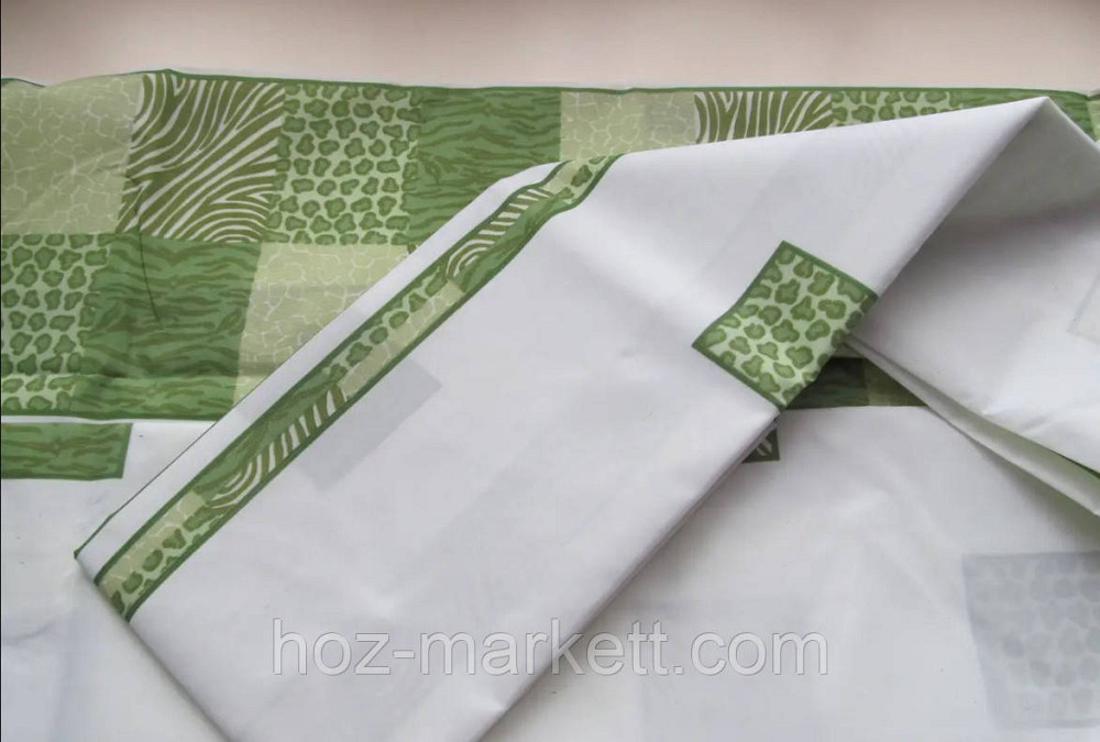 Штора для ванной тканевая Миранда Postaki 180 х 200 см зеленая Харьков - изображение 7