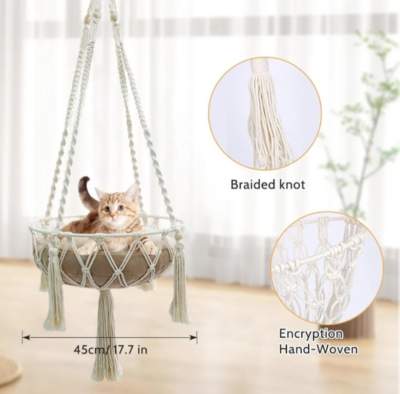 Гамак для котів макраме Луцк - изображение 2