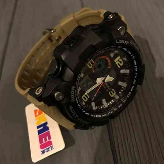 Чоловічий годинник Skmei Del 1283 Хакі Вінниця