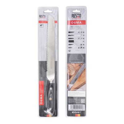 Кухонний ніж Resto Ogma хлібний 19 см (95342) Вінниця - фото 5