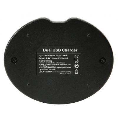 Зарядное устройство для фото PowerPlant Dual Nikon EN-EL14 для двух аккумуляторов (DV00DV3390) Винница - изображение 2