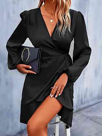 Жіноча романтична коротка сукня з шовку армані Одеса