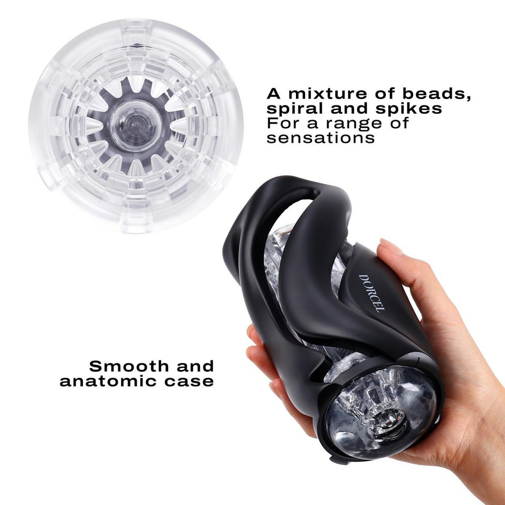 Мастурбатор Dorcel DEEP BLOW BLACK, двойное использование Sex Aura Киев - изображение 2