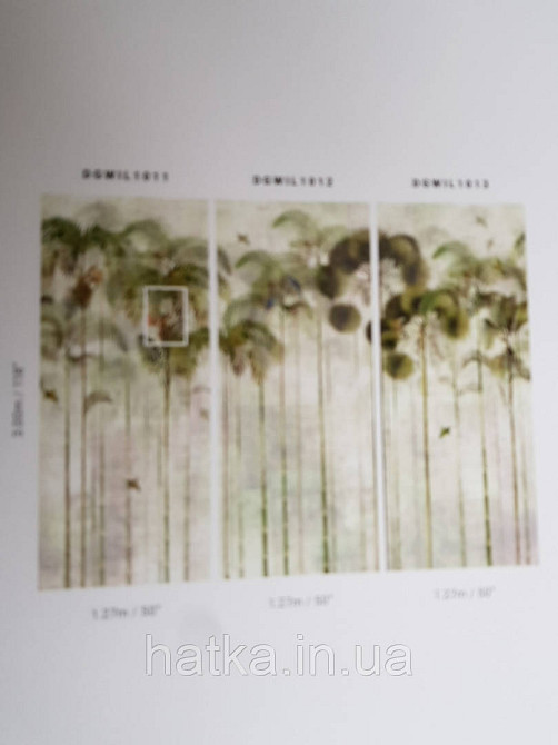 Обои под покраску метровые флизелиновые экологически чистые Khroma Бельгия 1х25 м белые эффект размытости Киев - изображение 3