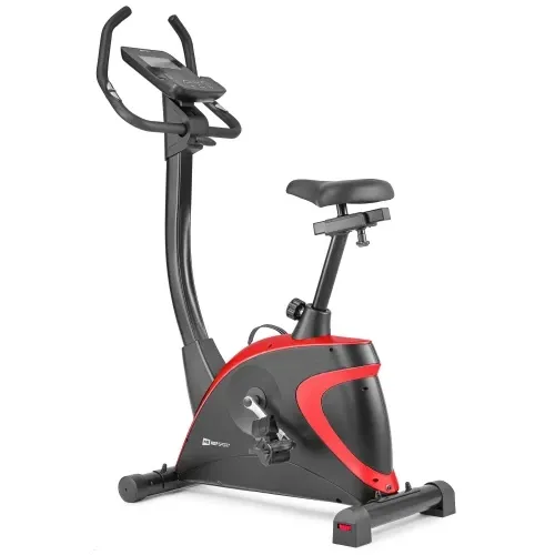Велотренажер електромагнітний Hop-Sport 005H чорно-червоний Київ