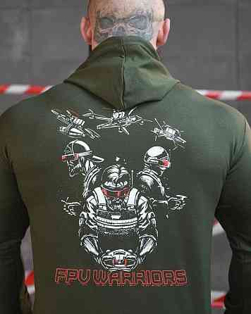 Худи maklin дрон олива НП4980 Одесса