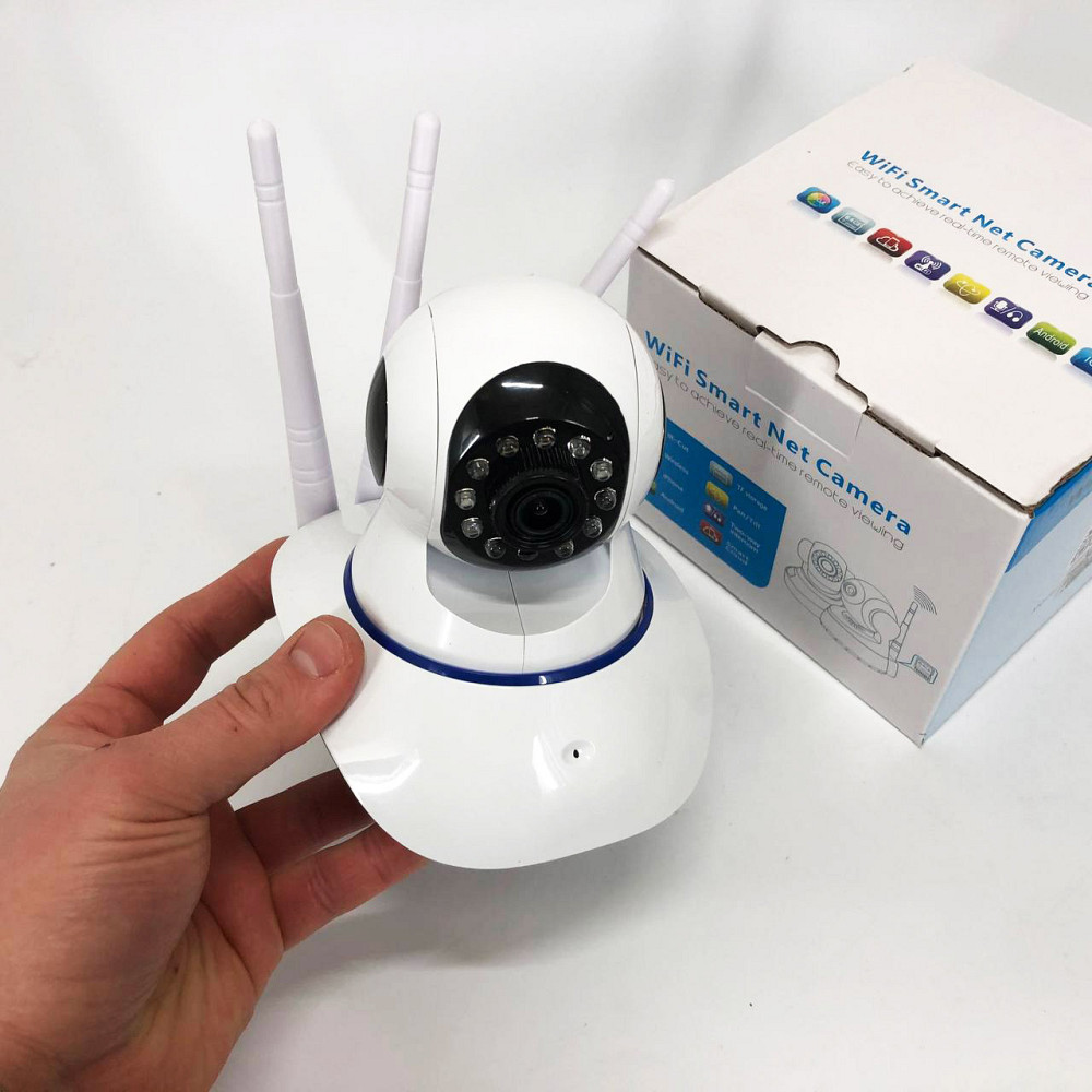 Цифрова ip камера wifi 6030A/100SS, Відеоспостереження поворотні, Камера з функцією виявлення руху FK-22 Львів - фото 10