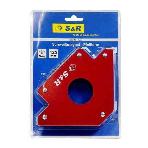 Магнітний кутник для зварювання S & R 34кг 45˚ 90˚ 135˚ 290102125 Коломия