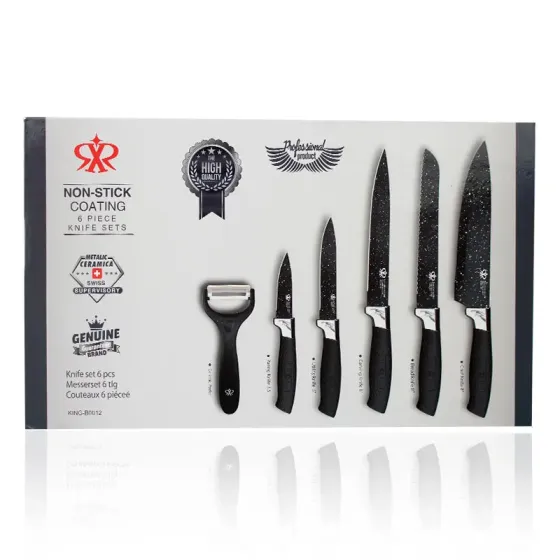 Набор ножей Non-Stick Coating Knife Set Коломия