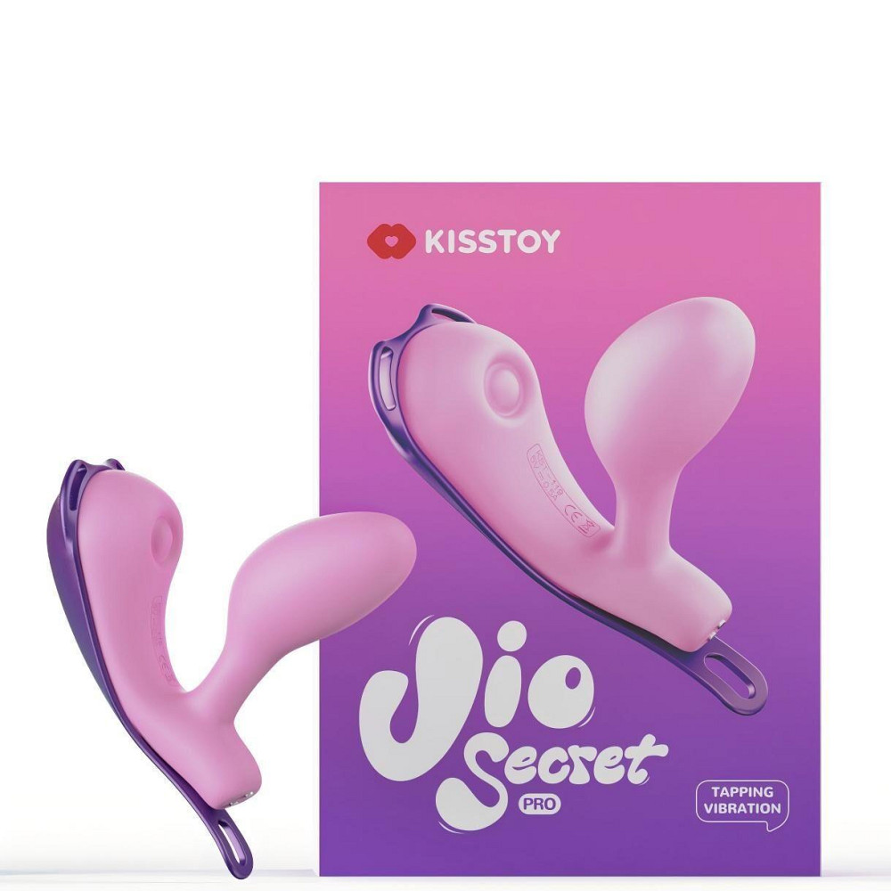 Виброяйцо под одежду KISSTOY Viosecret Pro, с пульсацией для клитора, трусики-стрепы в комплекте Sex Aura Киев - изображение 4