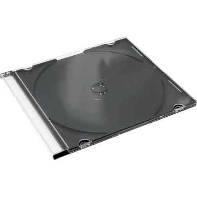 Бокс для диска CD/DVD Slimcase Black 200шт Verbatim (49979) Вінниця