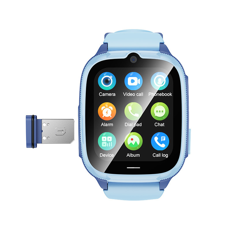 Смарт-часы HOCO Y106 4G children phone watch Blue Одесса - изображение 3
