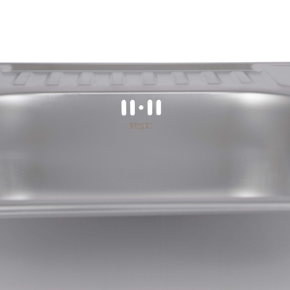 Кухонная мойка Brinex 5848 0,8 мм Satin (BRIN5848SAT08) Киев - изображение 7