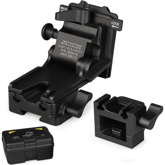 Кріплення для NVG c Horn та Dovetail інтерфейсами для PVS-7/14/15/18/21/31 Norotos CL24-0237 (Чорний Вінниця