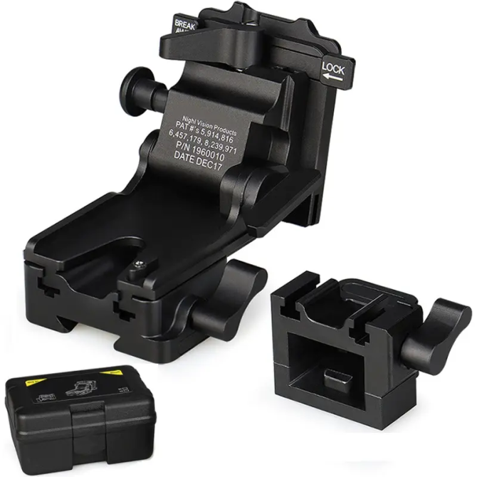 Кріплення для NVG c Horn та Dovetail інтерфейсами для PVS-7/14/15/18/21/31 Norotos CL24-0237 (Чорний Вінниця - фото 1