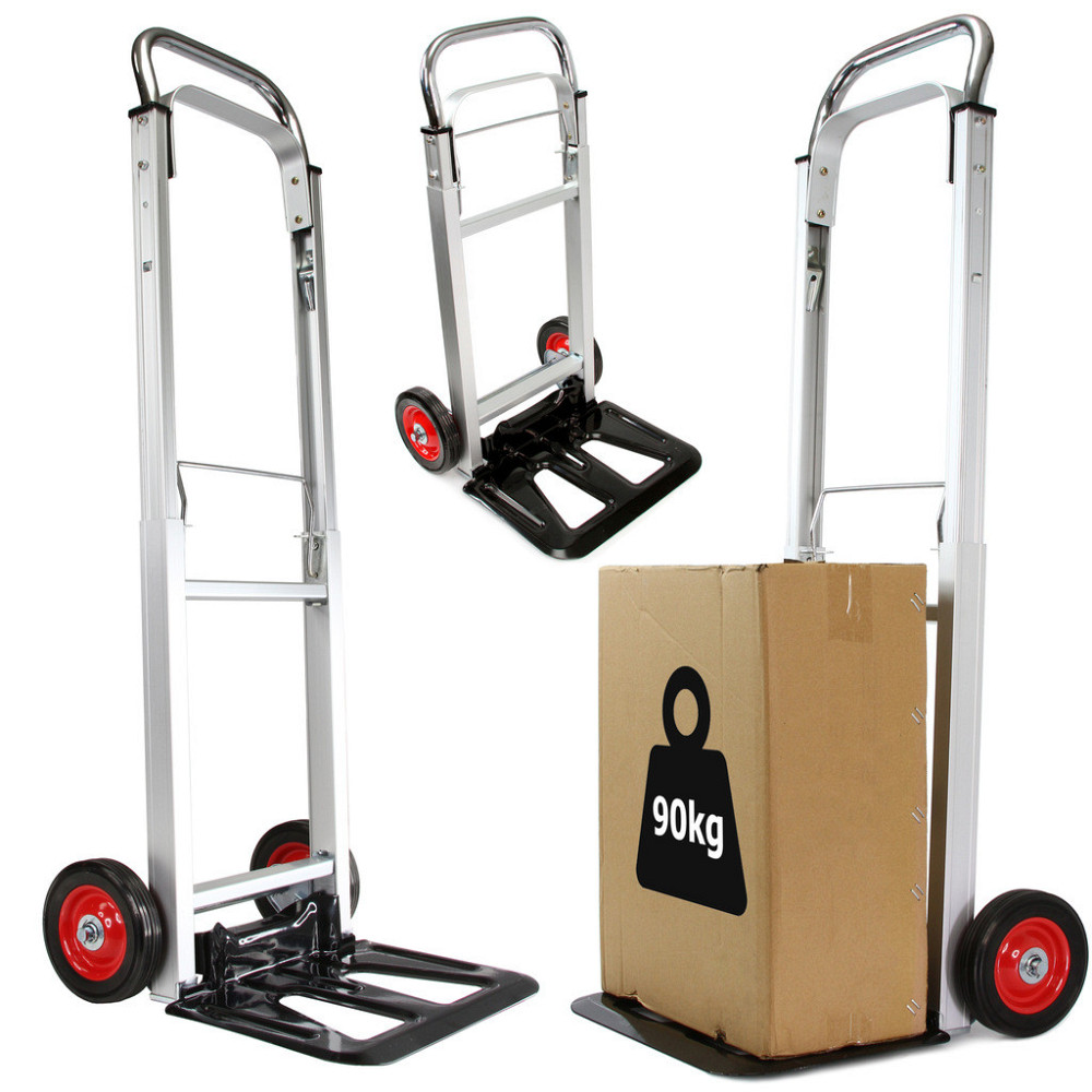 Транспортная тележка двухколесная складная грузоподъемностью 90 кг Mar-Pol (M80084) Нововолынск - изображение 1