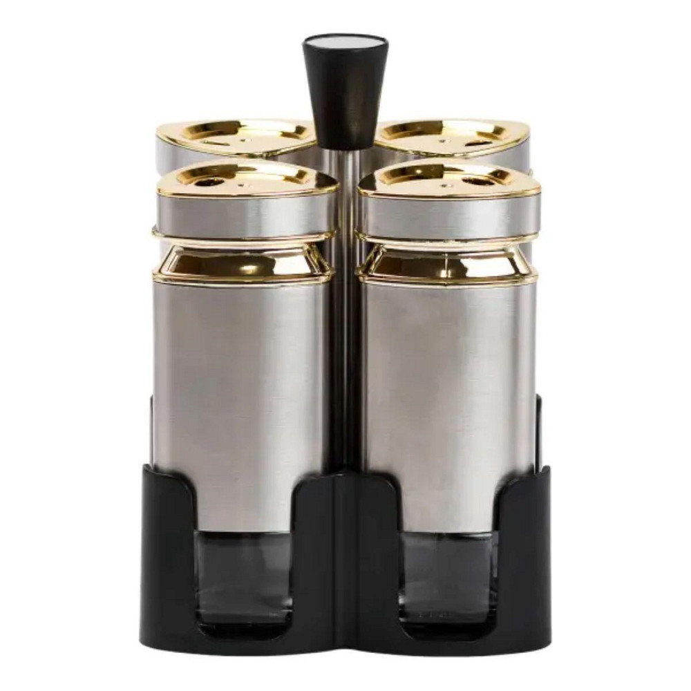 Набір для спецій 4 ємності по 120 мл на підставці HP1324 Київ - фото 1