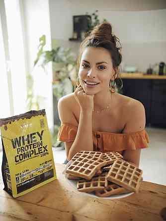 Протеїн Olimp Whey Protein Complex 100%, 2270 г, шоколад-карамель Луцьк