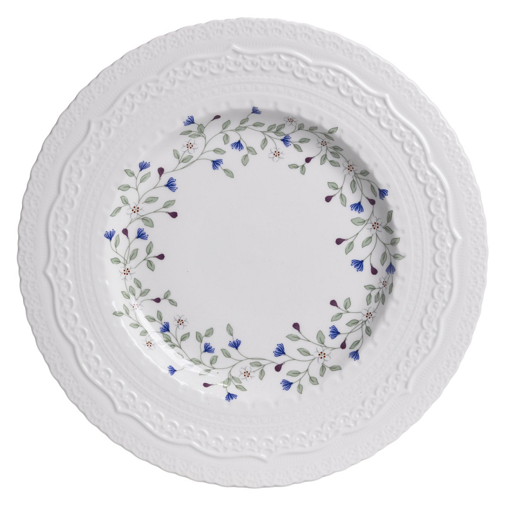 Столовий набір посуду тарілок і чашок 32 предмети на 6 персон Sophie порцеляновий, обідній столовий сервіз тарілок YY78-5A Коломия - фото 4