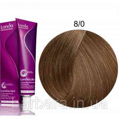 Краска для волос Londa Сolor Permanent Professional 8/0 светлый блонд Киев