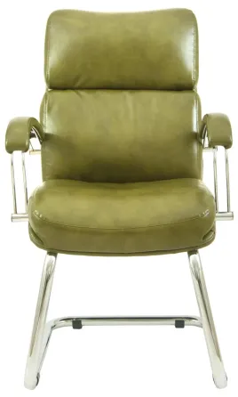 Офісне Конференційне Крісло Richman Dakota Madras Olive CF Хром Оливковий Київ