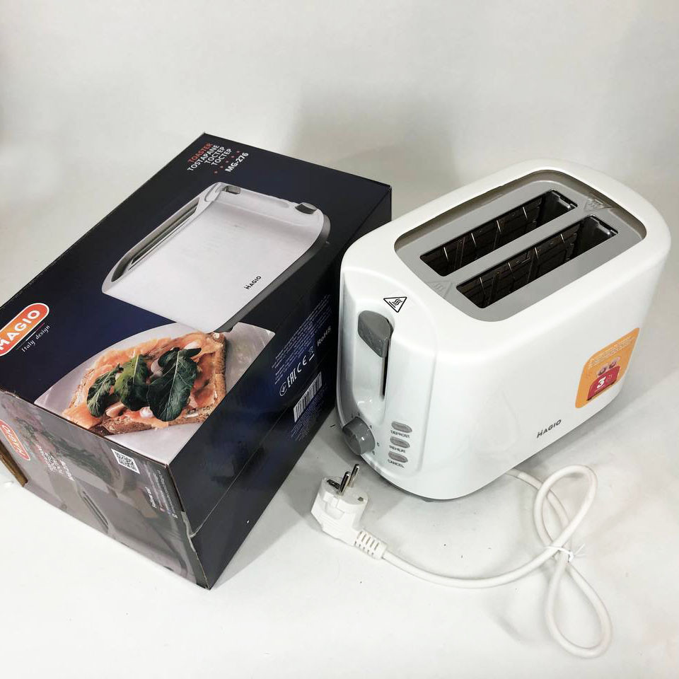 Тостер со съемным поддоном MAGIO MG-276, Тостер для ломтиков с функцией размораживания NG-83 Львов - изображение 8