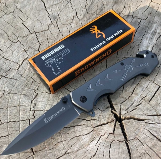 Ніж викидний Browning складаний туристичний кишеньковий ніж Фліпер Київ - фото 3
