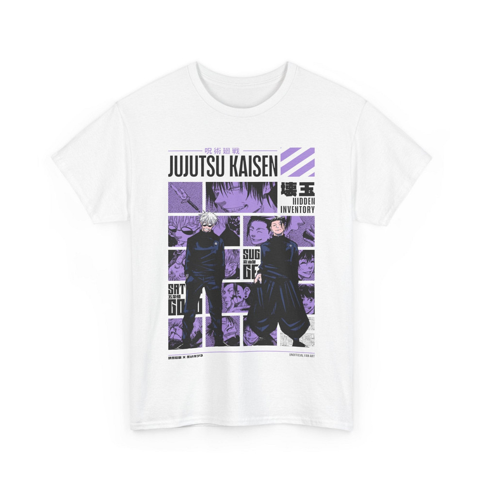 Футболка аниме Магическая битва оверсайз (S/M/L) Черний AnimeJ0066 Днепр - изображение 5