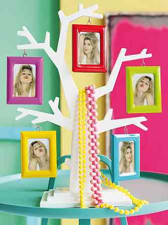 Фоторамка Родове дерево з різнокольоровими рамками Рівне