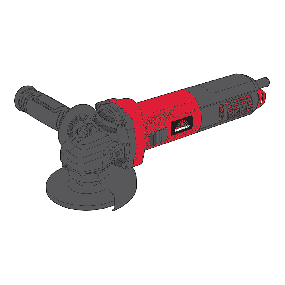 Машина шліфувальна кутова Vitals Professional Ls 1213av BL Харків - фото 1