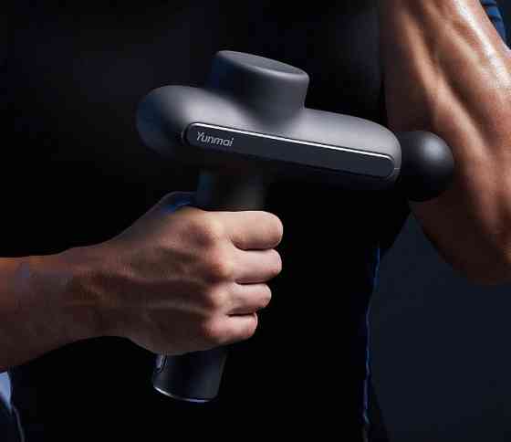 Перкуссионный мышечный ударный массажер Xiaomi Yunmai Pro basic 2600 мАч Киев