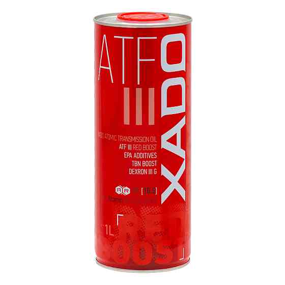 Трансмісійне масло Xado Atomic Oil Red Boost ATF III 1л Львів