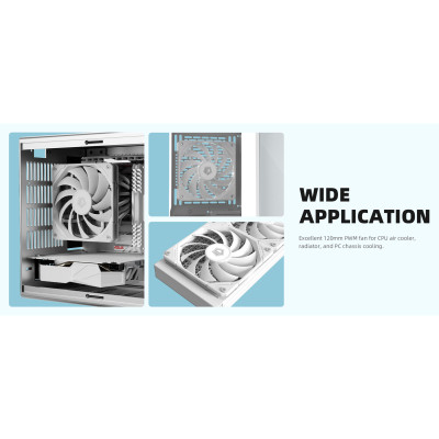 Кулер для корпуса ID-Cooling TF-12015-W Винница - изображение 6