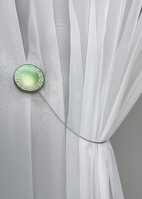 Магниты для штор и гардин Афина 2 шт Оливковый (81-263) Киев - изображение 4