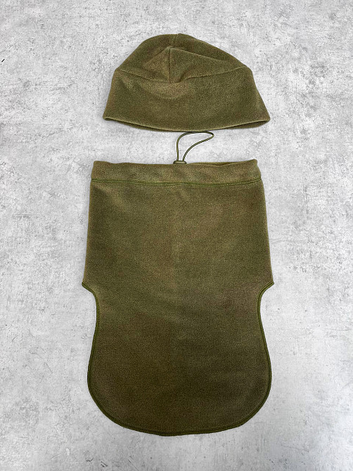 Шапка и баф закрывает горло и шею Одесса - изображение 4