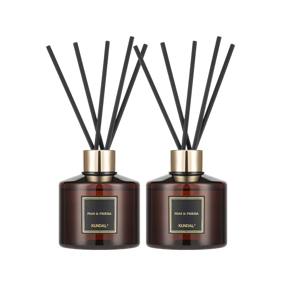 Набор аромадиффузоров Груша и Фрезия Perfume Diffuser Pear & Freesia Kundal 200 мл*2 шт. Киев - изображение 1