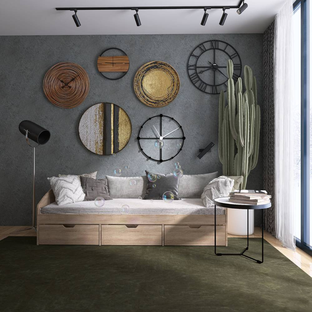 Кровать односпальная с ящиками Эверест Комфорт 3 193х84х59 см Дуб сонома (DTM-5727) Львов - изображение 4